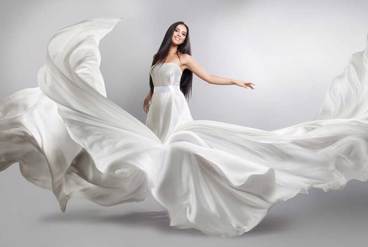 پارچه های لباس عروس: راهنمای پارچه های مختلف و مزایای آنها