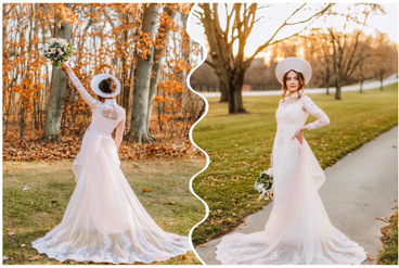 از طرح تا واقعیت: هنر زنده کردن طرح لباس عروس